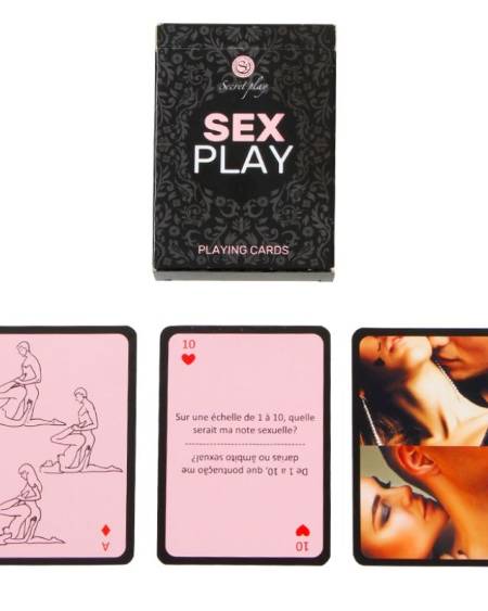 SECRETPLAY - CARTES À JOUER SEX PLAY (FR/PT)