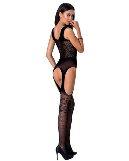 PASSION - WOMAN BS061 BODYSTOCKING ROJO TALLA UNICA