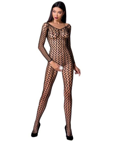 PASSION - WOMAN BS068 BODYSTOCKING ROJO TALLA UNICA