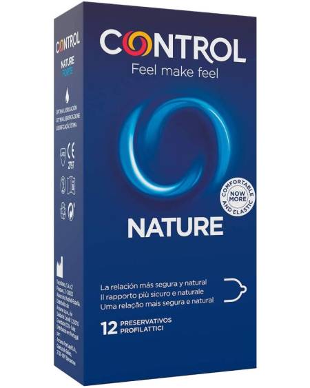 CONTROL - PRÉSERVATIFS ADAPTA NATURE 12 UNITÉS