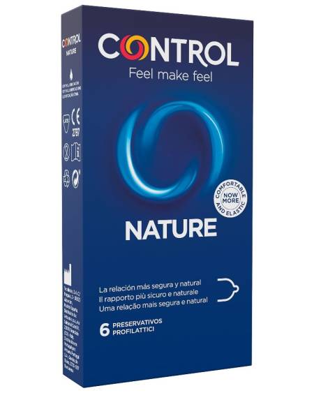 CONTROL - PRÉSERVATIFS ADAPTA NATURE 6 UNITÉS