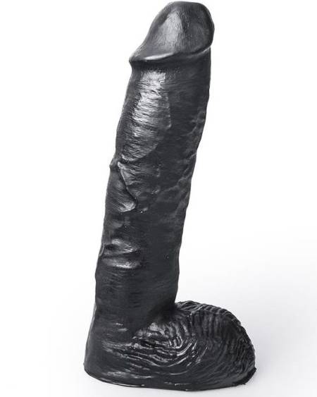 HUNG SYSTEM - GODE RÉALISTE COULEUR NOIR MICKEY 24 CM