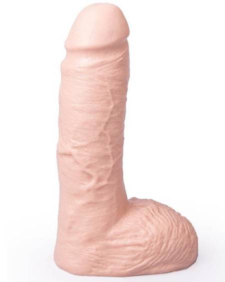 HUNG SYSTEM - GODE RÉALISTE COULEUR NATUREL CESAR 19 CM
