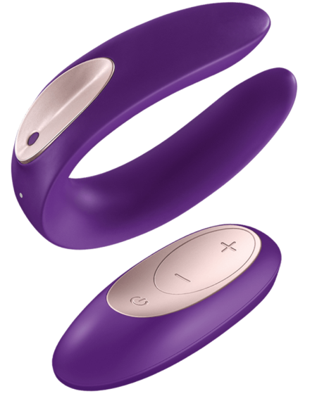 SATISFYER - PARTNER PLUS REMOTE COUPLES MASSAGER 2020 EDITION