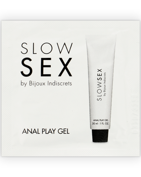 BIJOUX - SLOW SEX ANAL PLAY GEL DE STIMULATION ANALE UNIQUE DOSE