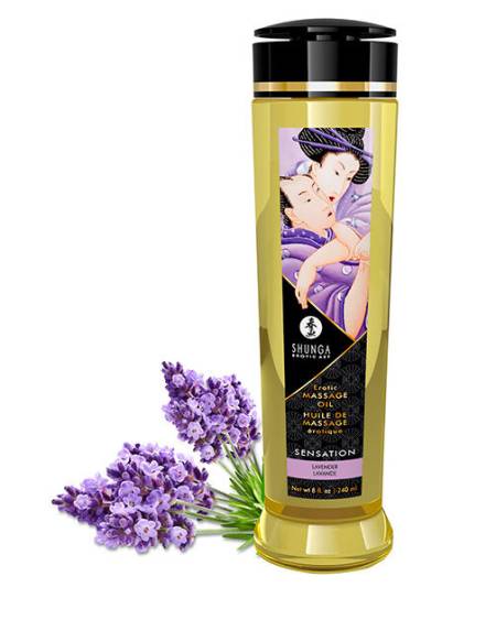SHUNGA - HUILE DE MASSAGE ÉROTIQUE SENSATION 240 ML