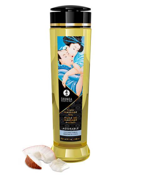 SHUNGA - ADORABLE HUILE DE MASSAGE ÉROTIQUE 240 ML