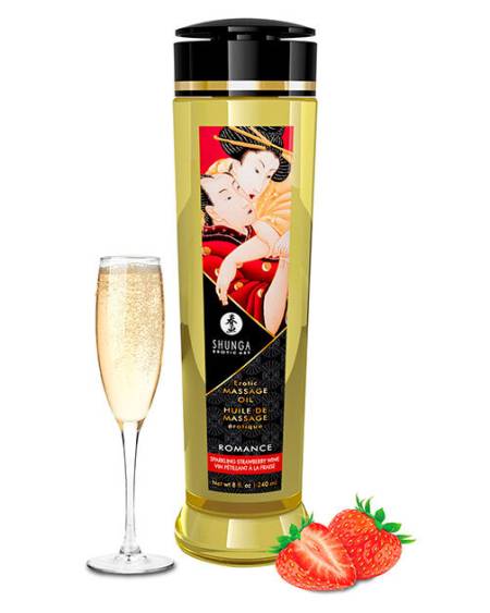 SHUNGA - HUILE DE MASSAGE ROMANCE ÉROTIQUE 240 ML