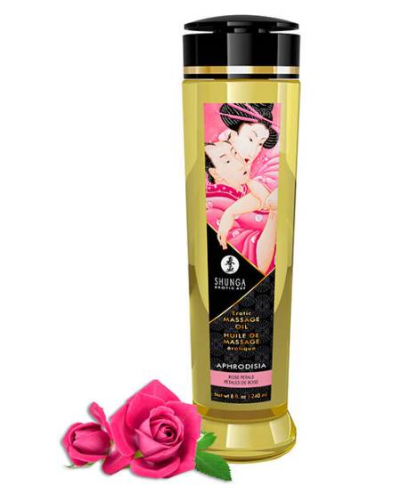 SHUNGA - HUILE DE MASSAGE ÉROTIQUE APHRODISIA 240 ML
