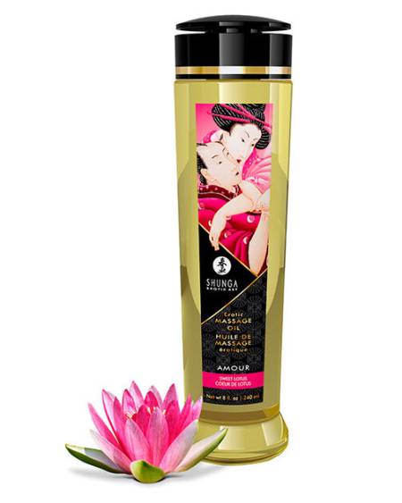 SHUNGA - HUILE DE MASSAGE DAMOUR ÉROTIQUE 240 ML