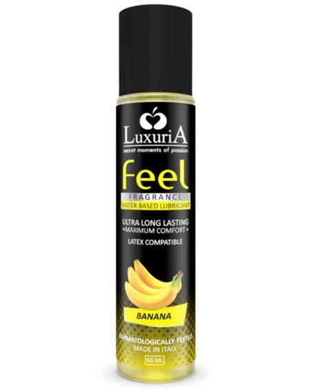INTIMATELINE - LUXURIA LUBRIFIANT BASE D'EAU FEEL BANANE 60 ML