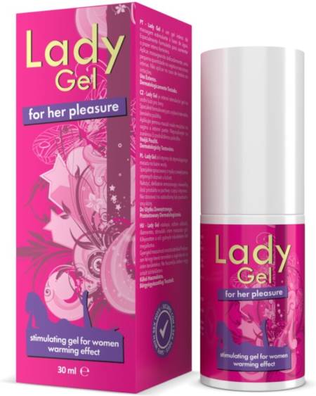 INTIMATELINE - LADY GEL POUR LE PLAISIR GER GEL STIMULANT A EFFET CHALEUR ELLA 30 ML