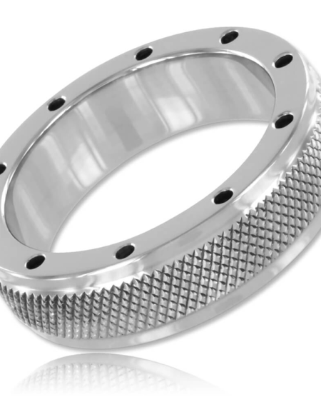 METAL HARD - ANNEAU POUR PÉNIS ET TESTICULES 45MM