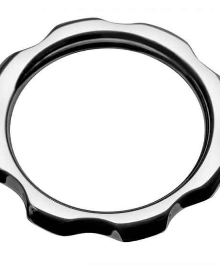 METAL HARD - ANNEAU DE TORQUE EN POUR PÉNIS ET TESTICULES 50MM