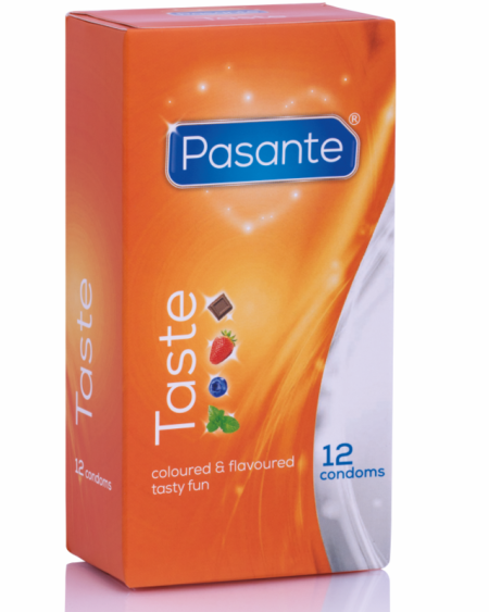 PASANTE - PAR PRÉSERVATIFS SAVEURS 12 UNITÉS