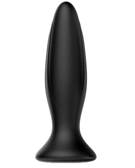 MR PLAY - PLUG ANAL VIBRATEUR NOIR RECHARGEABLE