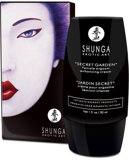 SHUNGA - CRÈME D''ORGASME FÉMININ INTENSE JARDIN SECRET