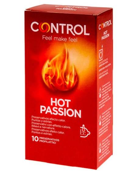 CONTROL - EFFET RÉCHAUFFANT HOT PASSION 10 UNITÉS