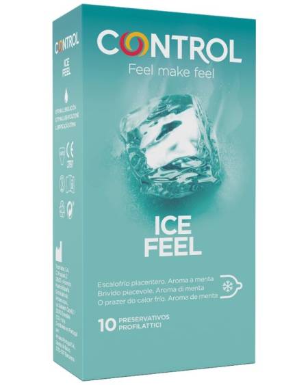 CONTROL - EFFET ICE FEEL COOL 10 UNITÉS
