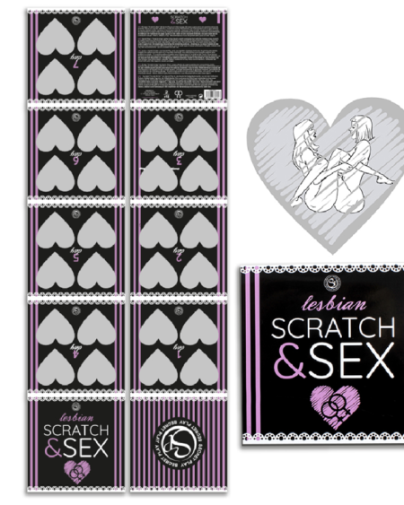 SECRETPLAY - JEU DE SCRATCH ET DE SEXE POUR COUPLES POSITIONS LESBIENNES (ES/EN/FR/PT/DE)