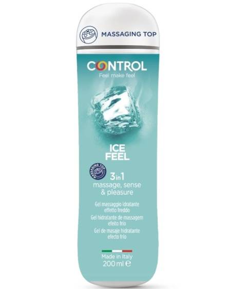 CONTROL - GEL 3 EN 1 SENSATION DE GLACE 200 ML