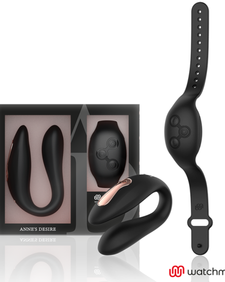 ANNE'S DESIRE - DUAL PLEASURE TECNOLOG A WATCHME NOIR