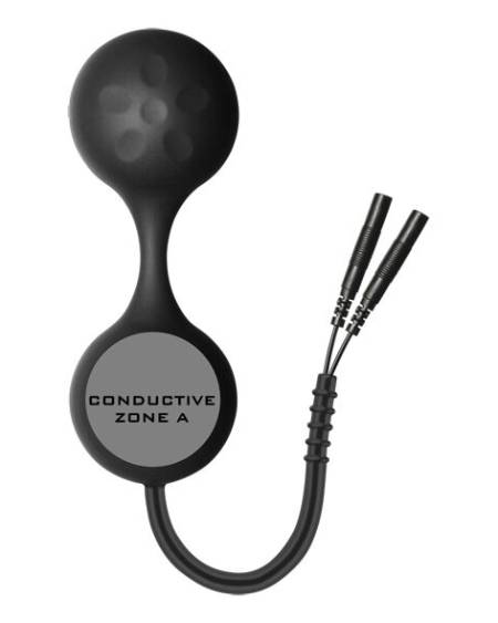 ELECTRASTIM - EXCERSISTEUR DE KEGEL LULA SILICONE NOIR