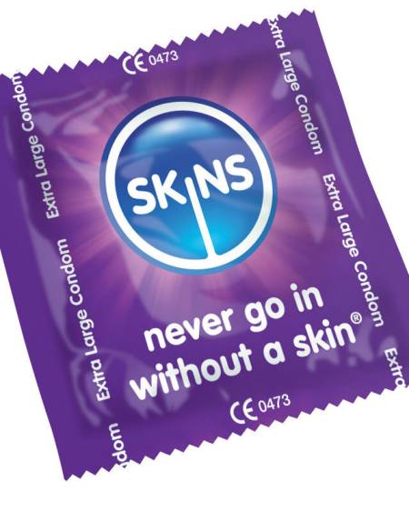 SKINS - CONDOM EXTRA LARGE BAG 500