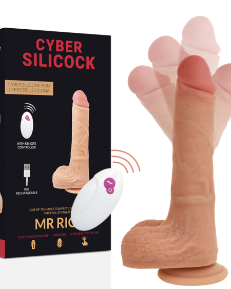 CYBER SILICOCK - TÉLÉCOMMANDE RÉALISTE MR RICK 20.9 CM -O- 4 CM