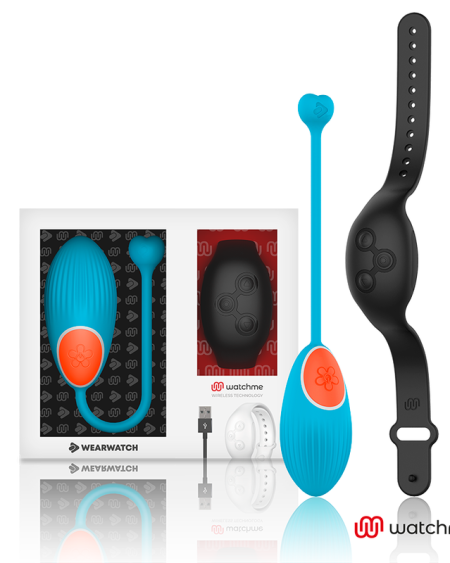 WEARWATCH - TÉLÉCOMMANDE WATCHME TECHNOLOGIE BLEU OEUF / JET