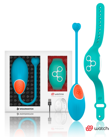 WEARWATCH - TÉLÉCOMMANDE WATCHME TECHNOLOGIE BLEU OEUF / AIGUE-MARINE