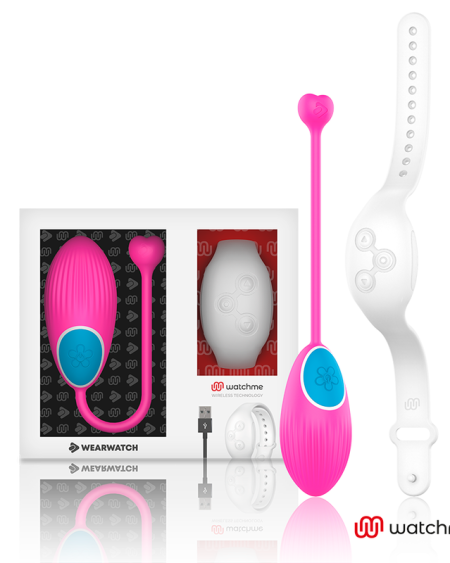 WEARWATCH - TÉLÉCOMMANDE WATCHME TECHNOLOGIE UF FUCHSIA / NIVEO