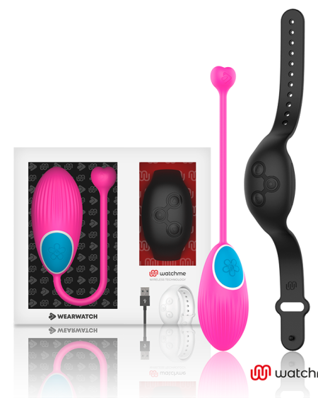 WEARWATCH - TÉLÉCOMMANDE WATCHME TECHNOLOGIE UF FUCHSIA / JET