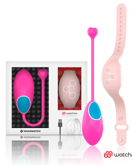 WEARWATCH - TÉLÉCOMMANDE WATCHME TECHNOLOGIE OEUF FUCHSIA / ROSE