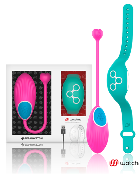 WEARWATCH - WATCHME TECHNOLOGIE TÉLÉCOMMANDE UF FUCHSIA / EAU DE MER