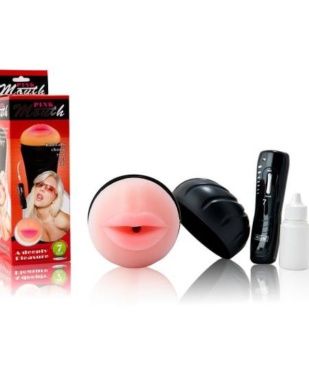 BAILE - MASTURBATEUR DE BOUCHE AVEC VIBRATEUR 7 RYTHMES