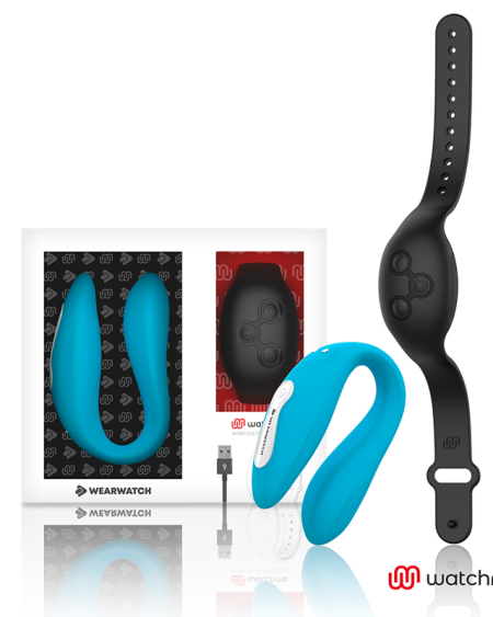 WEARWATCH - WATCHME VIBRATEUR DOUBLE TECHNOLOGIE INDIGO / JET