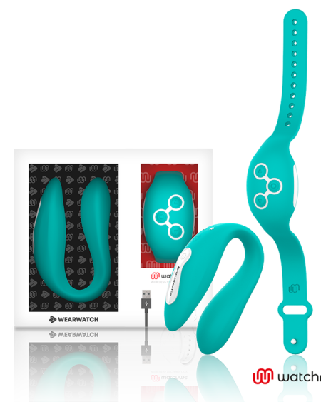 WEARWATCH - VIBRATEUR WATCHME VERT CLAIR DOUBLE TECHNOLOGIE